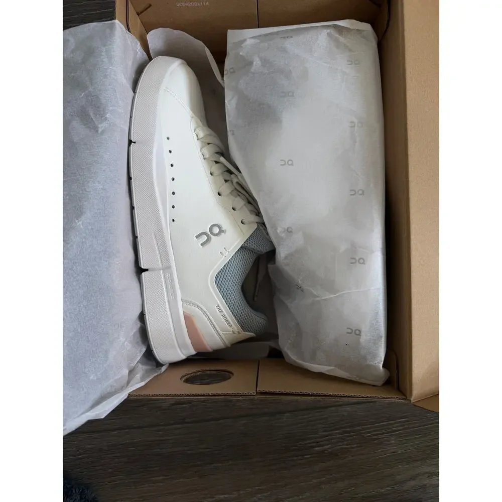 On Running THE ROGER Advantage White Rosehip Women’s Size 7 NIB New